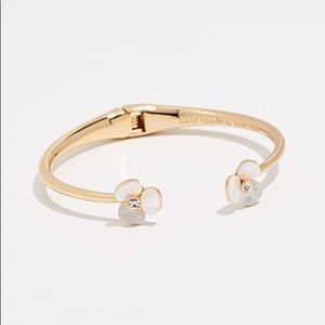 Kate Spade Disco Pansy Thin Cuff